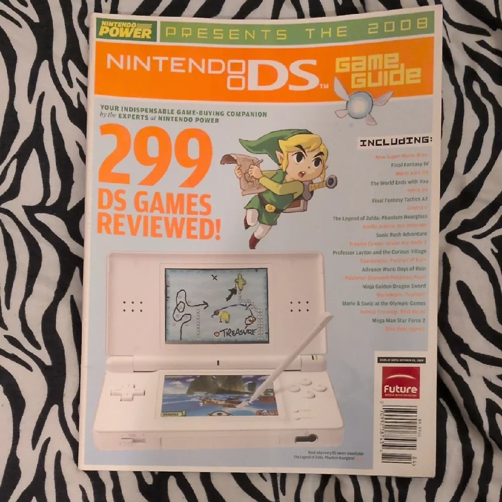 Nintendo DS Game Guide with White Console